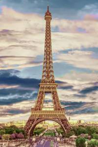 dibujos para cuadros de la Torre Eiffel Paris Francia