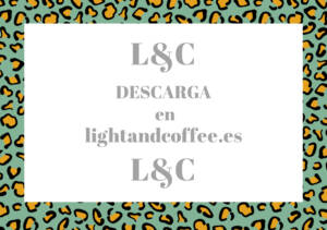 Hojas decoradas horizontales con patrones de leopardo azul y amarillo archivo pdf para el cuaderno sin rayas para descargar e imprimir gratis
