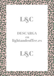 Hojas decoradas con patrones de leopardo rosado y verde para el cuaderno tamaño A4 sin rayas para descargar e imprimir gratis