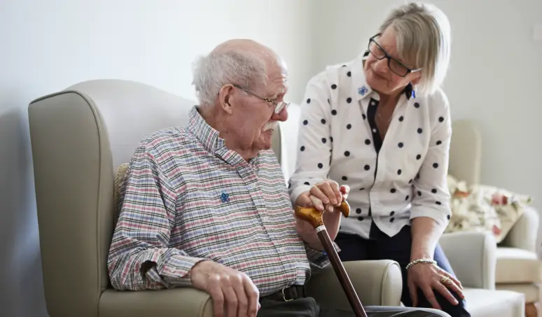 Can a couple live together in assisted living?
