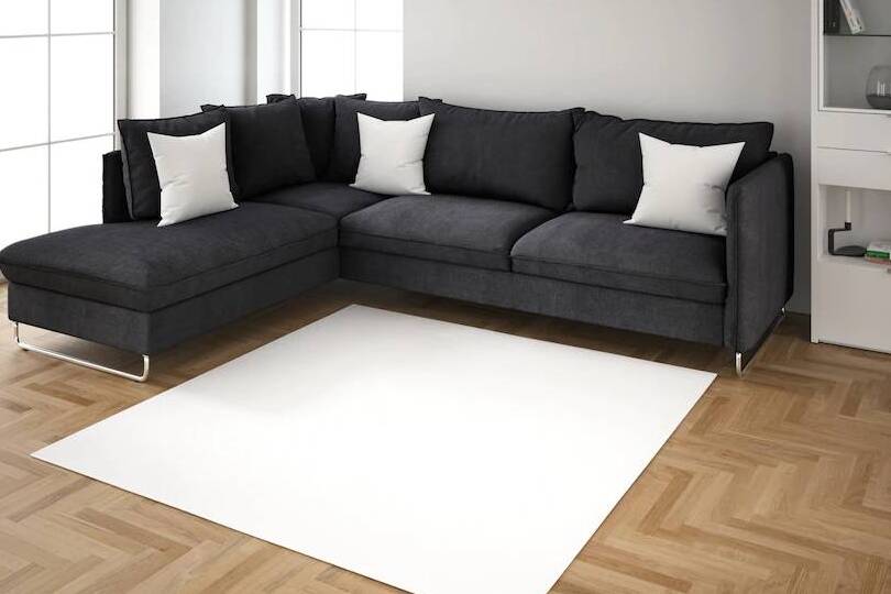 how to arrange an l shaped sofa in the living room